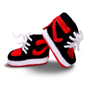 Unique handmade crochet booties – stylish and gentle shoes for little toes