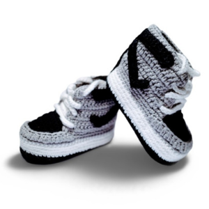 Soft cotton crochet baby shoes – handmade with love for non-walking newborns and baby gifts